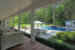 Outside area, deck, and pool